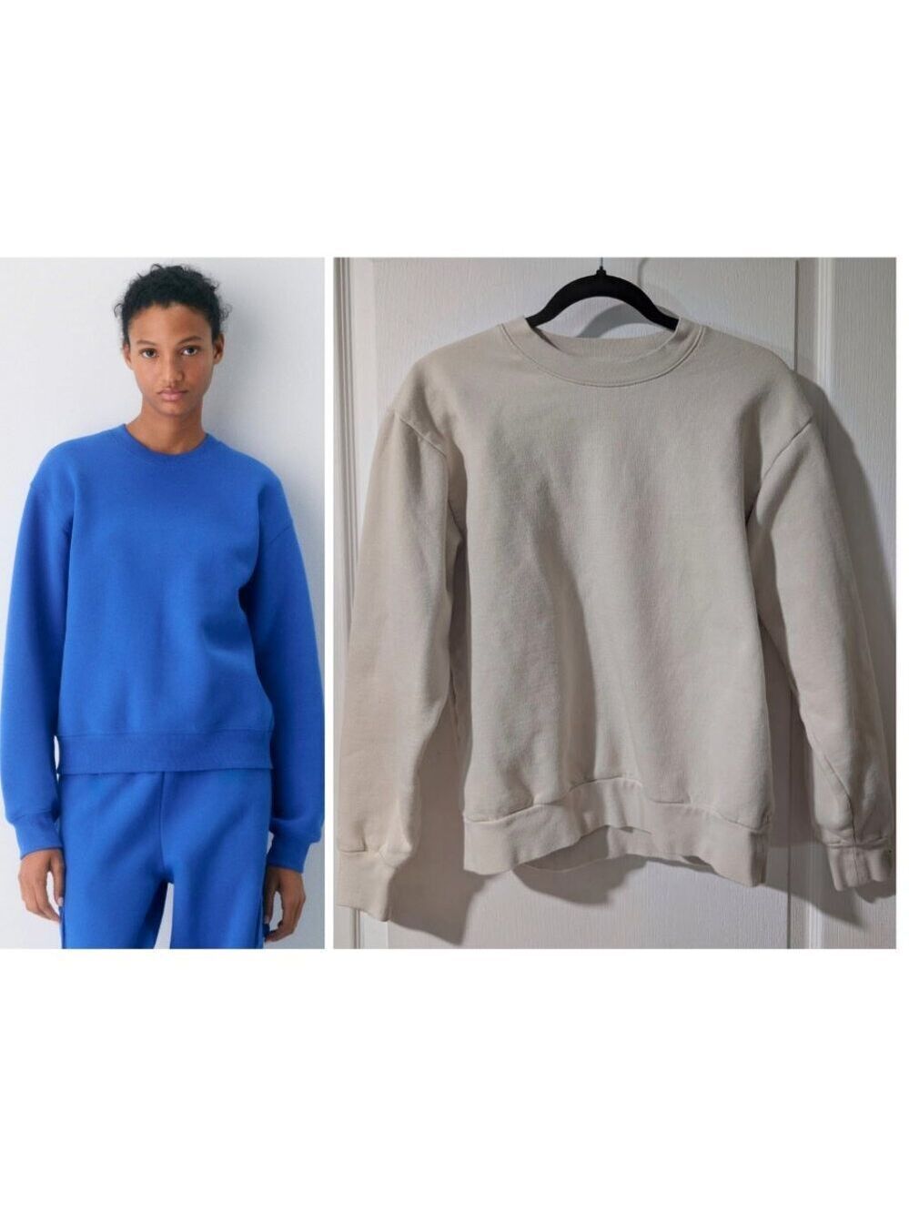 Aritzia The Constant | Meander Sweatshirt In Off-White